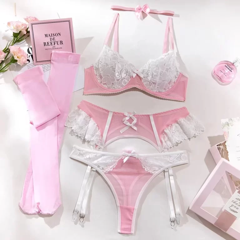 kf-S0403c9dab5c945edba39c2bcf4099e0cn-Erotic-Sexy-Lace-Bra-And-Panty-Set-Underwear-Transparent-Bra-Exotic-Sets-Sexy-Thong-Woman-Porn