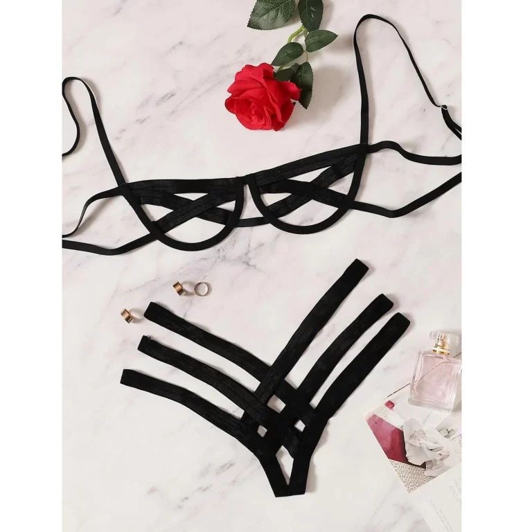 kf-Sc48a0318773e486cb759e326e36728851-Bondage-Harness-Lingerie-Set-Womens-Elastic-Hollow-Out-Bra-Sets-Black-Cupless-Cage-Bra-Thong-Sexy
